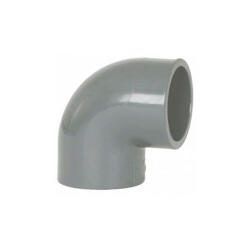 Kolano PCV-U 90° klejone wewnętrznie -klejone wewnętrznie 63mm