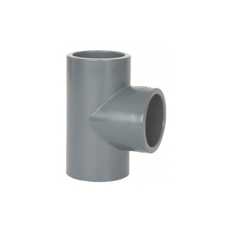 Trójnik PCV-U 90° 50mm klejony wewnętrznie-klejony wewnętrznie