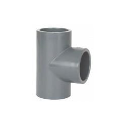 Trójnik PCV-U 90° 63mm klejony wewnętrznie-klejony wewnętrznie