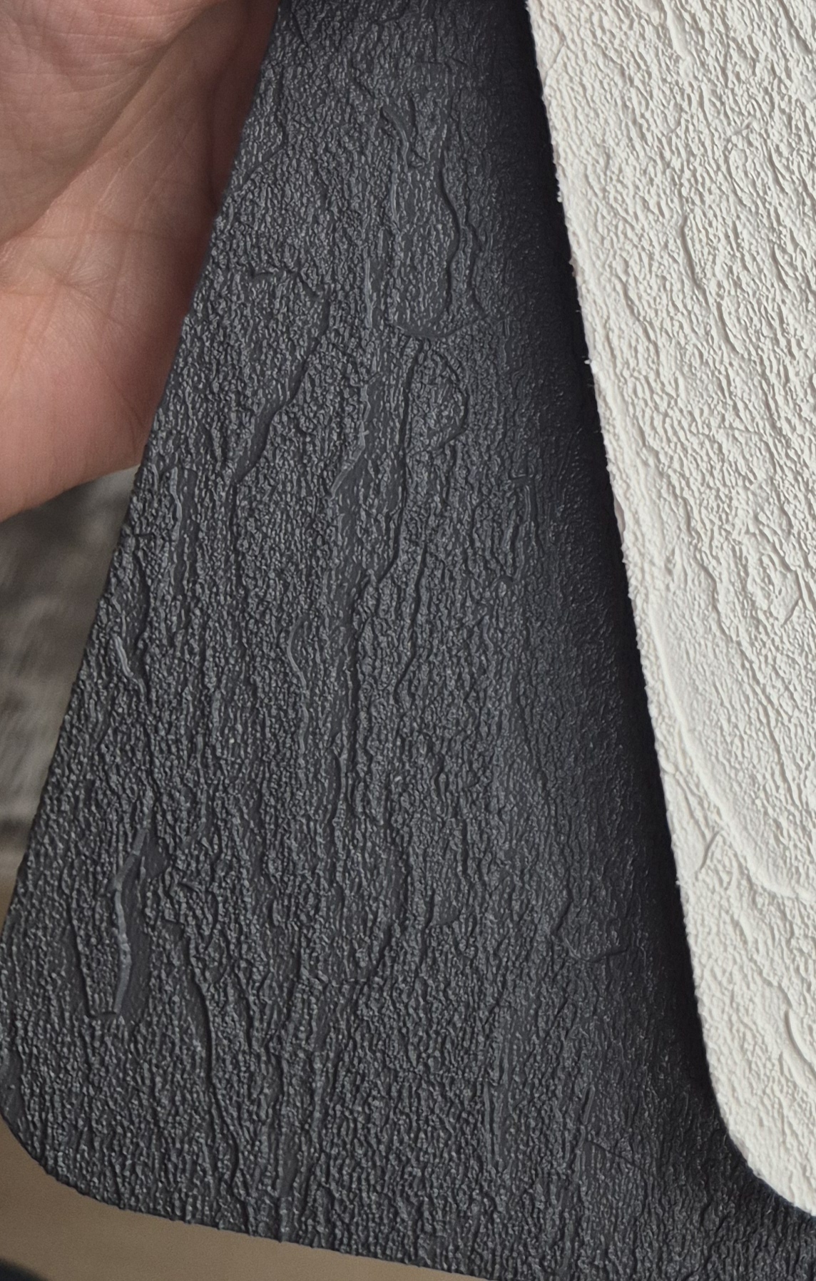 Folia basenowa Alkor AQUASENSTONE ciemnoszara antracyt ze strukturą 1,65m x 21mb z wysyłką - obrazek 3